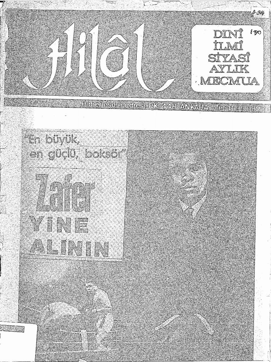 13. Cilt 150. Sayı Kapağı