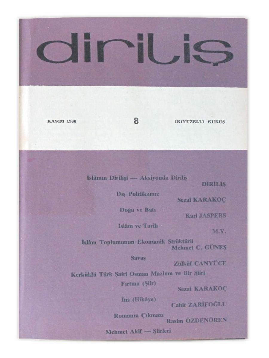 2. Cilt 8. Sayı Kapağı