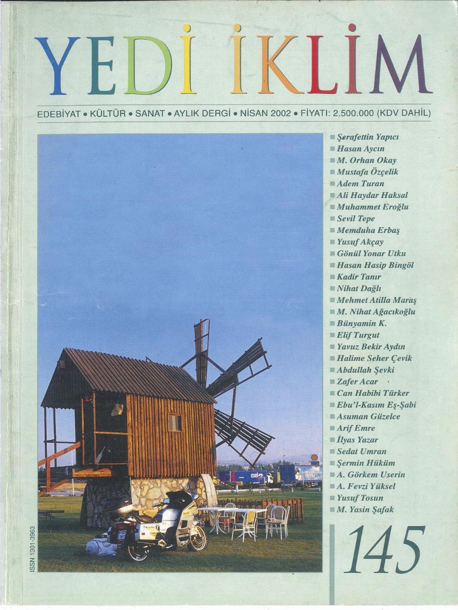 15. Cilt 145. Sayı Kapağı