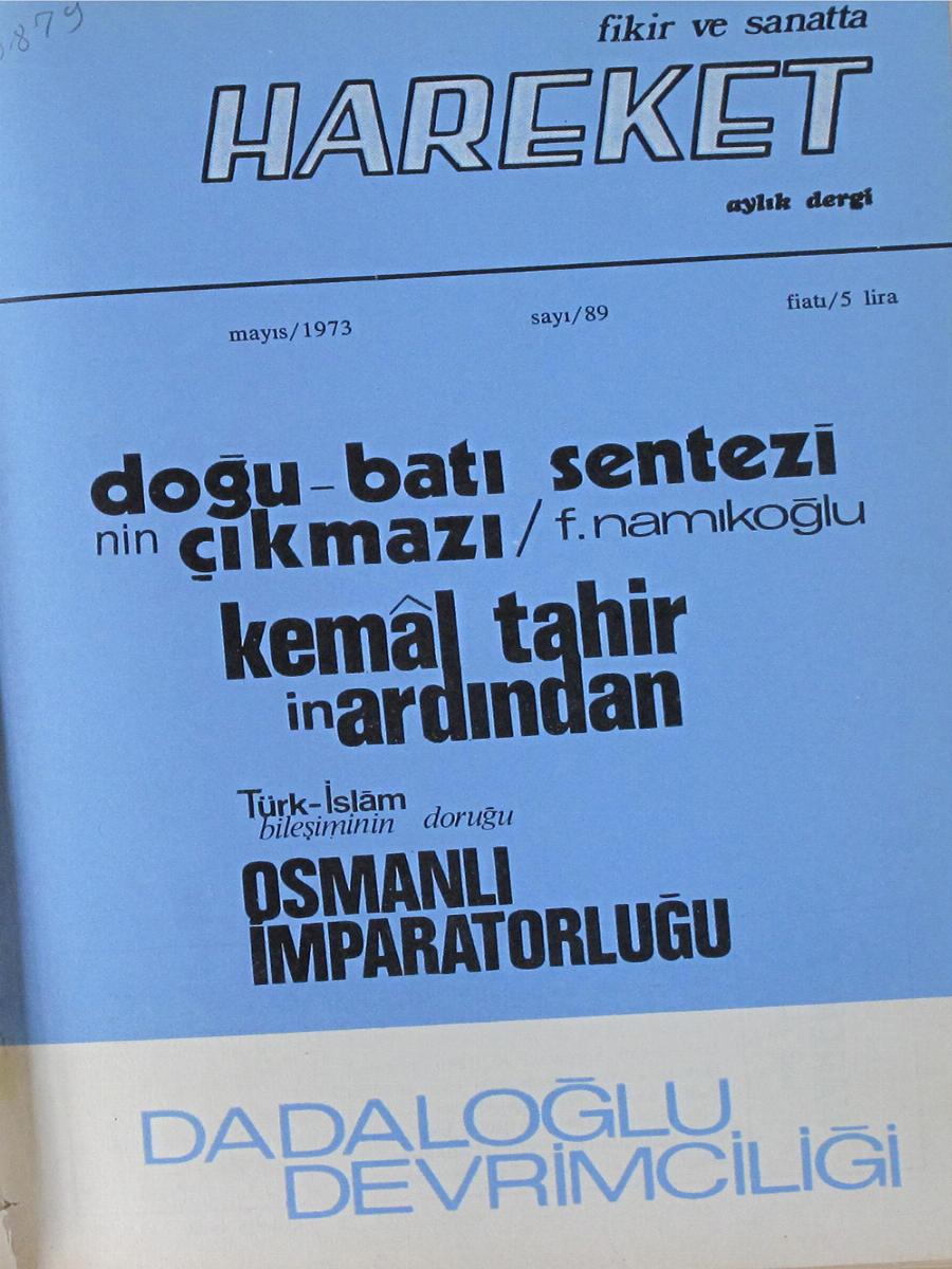 5. Cilt 89. Sayı Kapağı