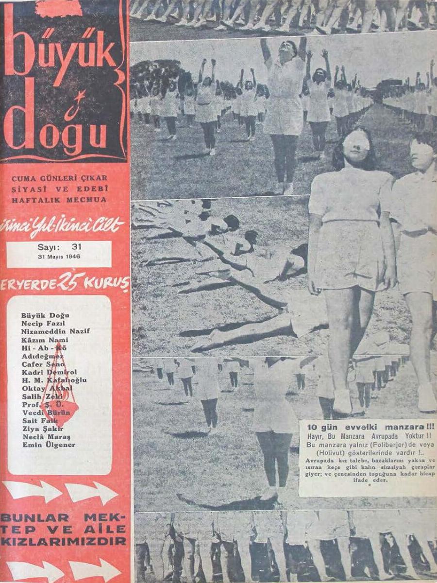 1. Cilt 31. Sayı Kapağı