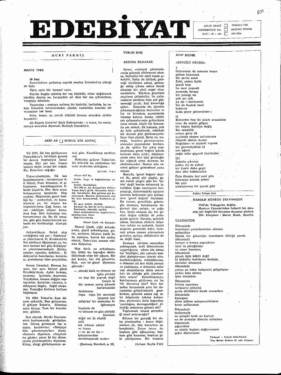 5. Cilt 38+102. Sayı Kapağı