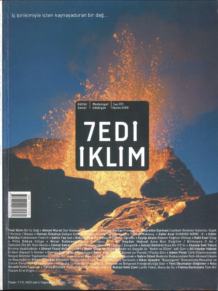 22. Cilt 221. Sayı Kapağı