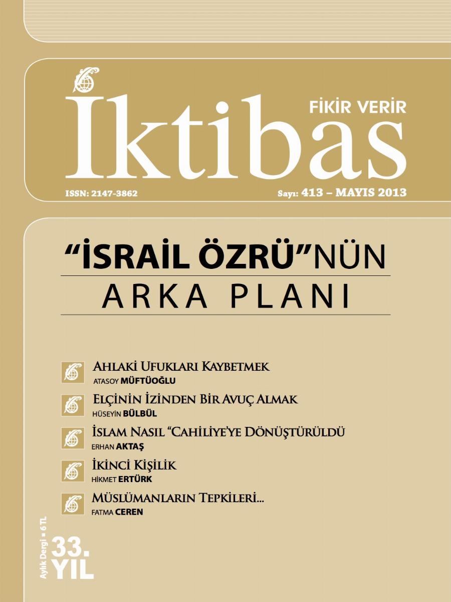 33. Cilt 413. Sayı Kapağı