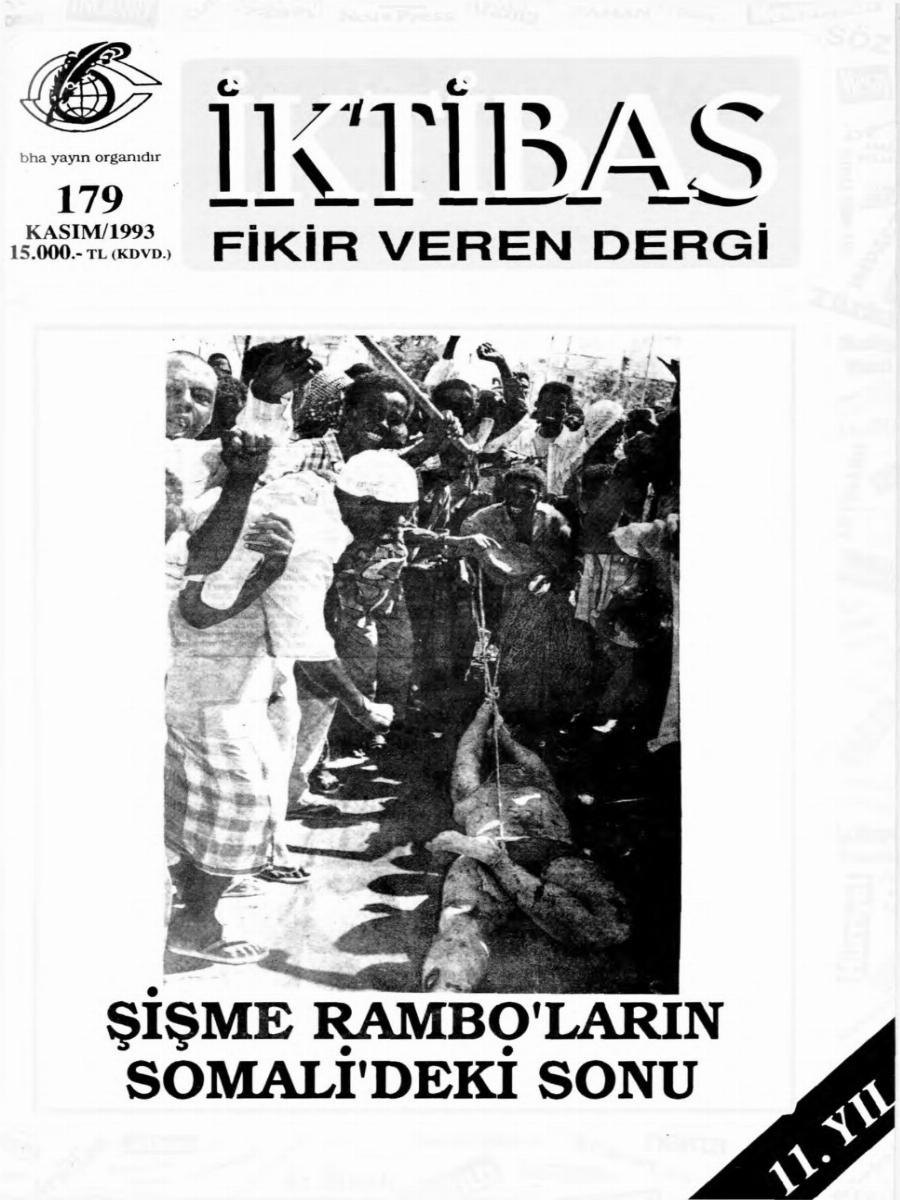 11. Cilt 179. Sayı Kapağı