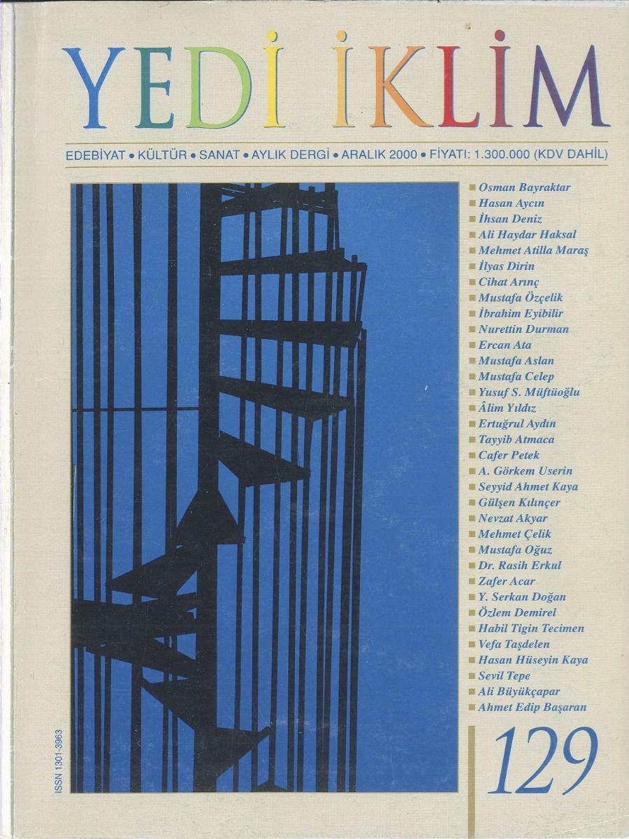 14. Cilt 129. Sayı Kapağı